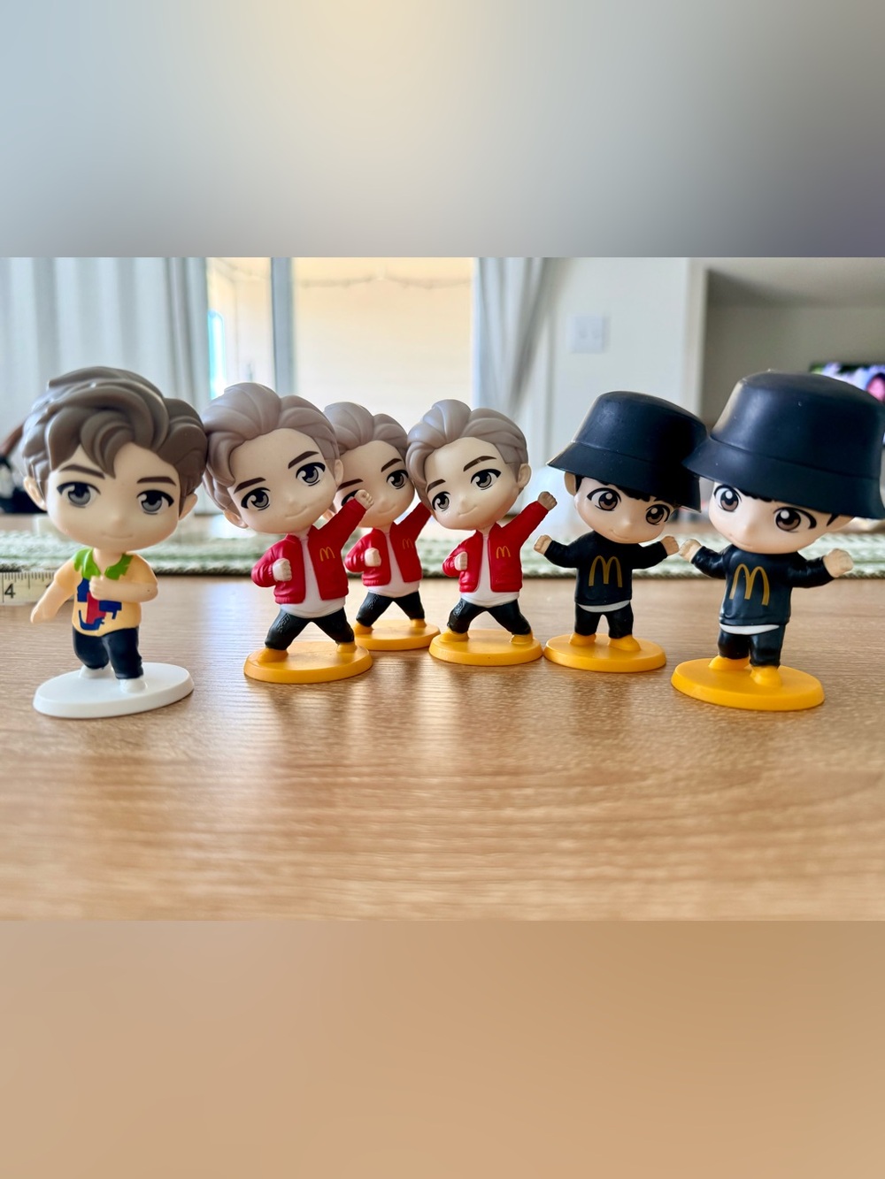 TinyTAN Figures From McDonald's Happy Meals Figures K-Pop BTS